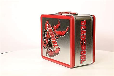 Tin Titans Lunch Box: Marvel Deadpool (w/Beverage Container 